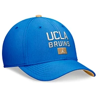 Casquette Jordan Brand bleue UCLA Bruins Primetime Rise Swoosh Flex pour hommes