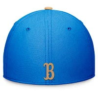 Casquette Jordan Brand bleue UCLA Bruins Primetime Rise Swoosh Flex pour hommes