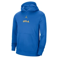 Men's Jordan Brand Blue UCLA Bruins Team Basketball Spotlight Performance Pullover Hoodie