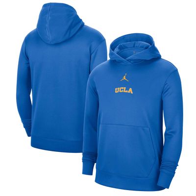 Men's Jordan Brand Blue UCLA Bruins Team Basketball Spotlight Performance Pullover Hoodie