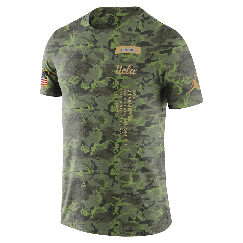 Men's Jordan Brand Camo UCLA Bruins Military T-Shirt