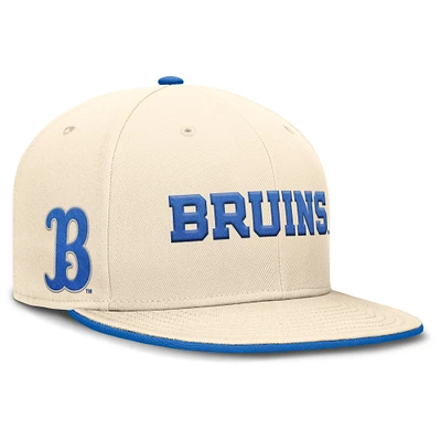 Casquette ajustée Jordan Brand Natural UCLA Bruins Primetime True Performance pour homme