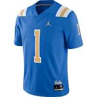 Maillot de match Jordan Brand #1 des Bruins l'UCLA bleu pour hommes