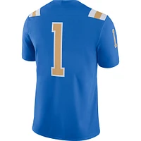 Maillot de match Jordan Brand #1 des Bruins l'UCLA bleu pour hommes