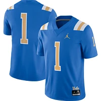 Maillot de match Jordan Brand #1 des Bruins l'UCLA bleu pour hommes