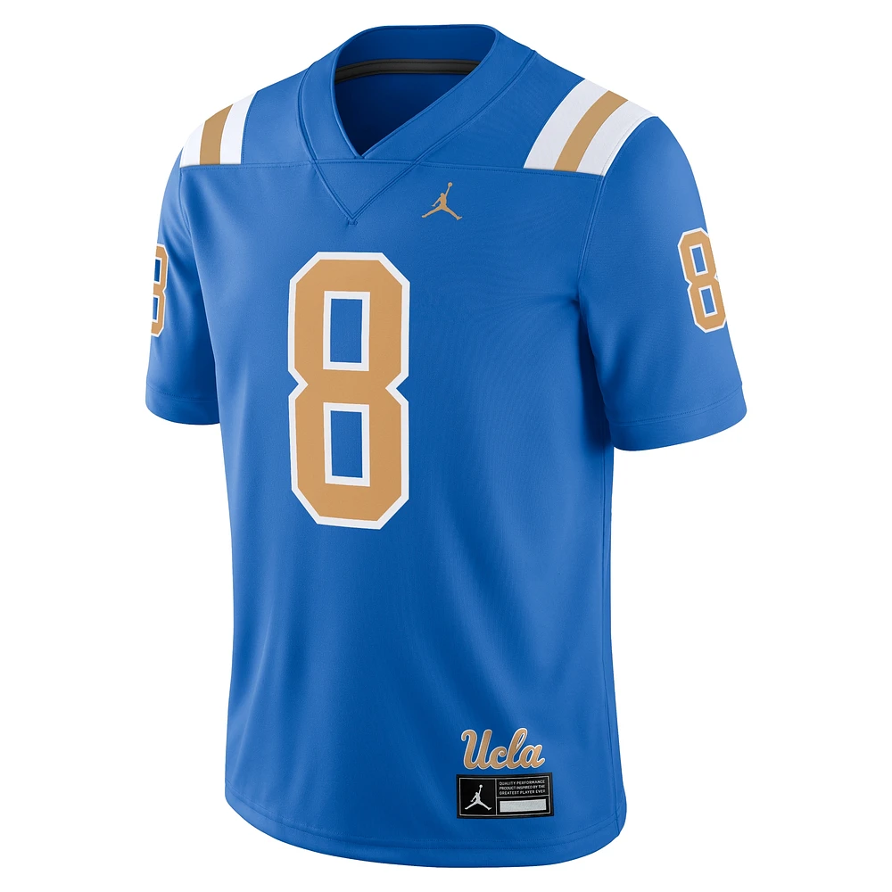 Men's Jordan Brand Troy Aikman Blue UCLA Bruins Alumni Player Game Jersey