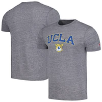 T-shirt tri-mélange gris chiné League Collegiate Wear pour hommes UCLA Bruins Tall Arch Victory Falls