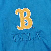 Men's Mitchell & Ness Blue UCLA Bruins Anorak Vintage Logo Half-Zip Hoodie Jacket