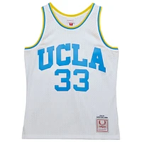 Men's Mitchell & Ness Kareem Abdul-Jabbar White UCLA Bruins 1968/69 Throwback Jersey