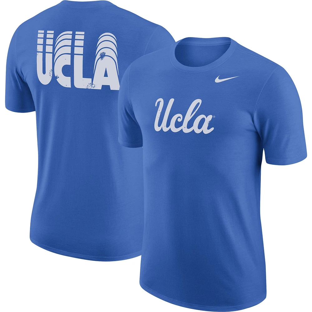 T-shirt de performance Nike UCLA Bruins 2-Hit Vault bleu pour homme