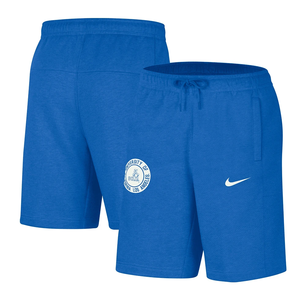 Short Nike bleu avec logo des Bruins de l'UCLA pour homme