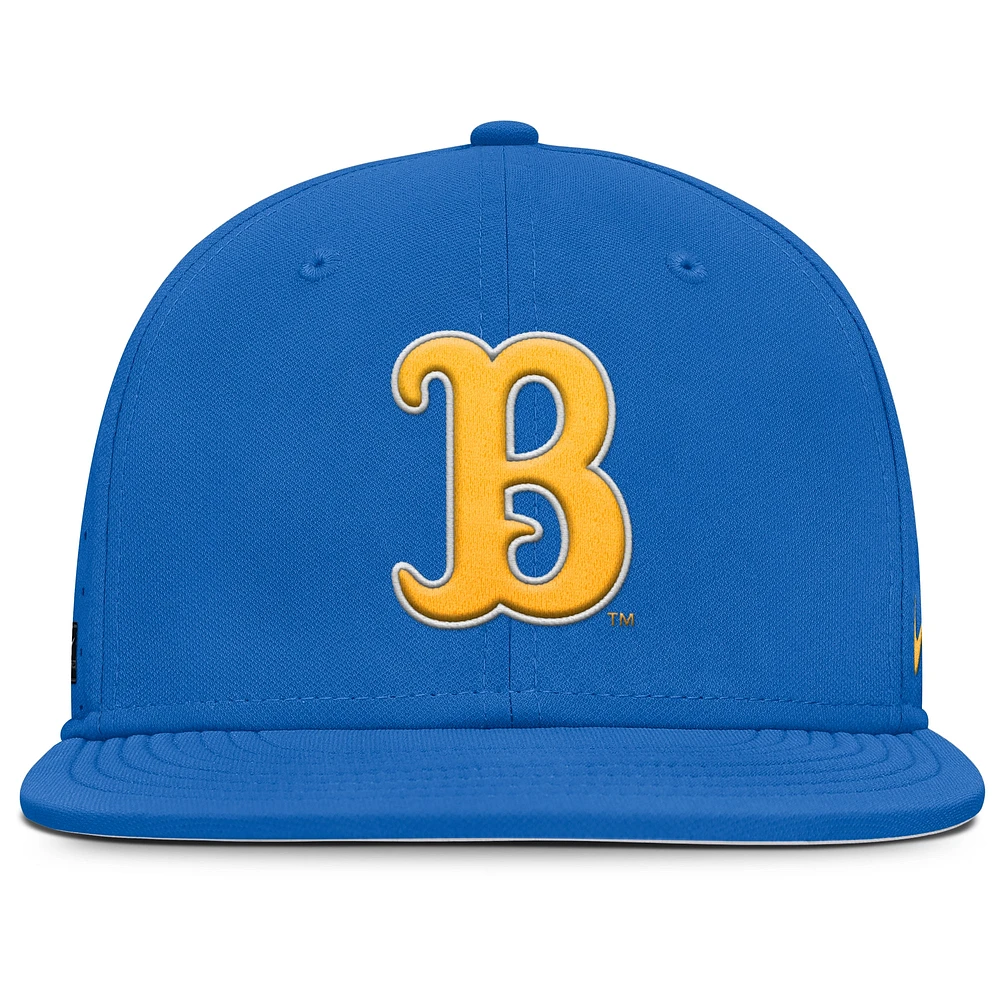 Men's Nike Blue UCLA Bruins On-Field Dugout True Performance Fitted Hat