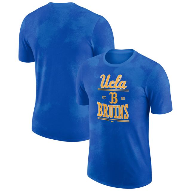 T-shirt Nike UCLA Bruins Team Stack pour homme, bleu