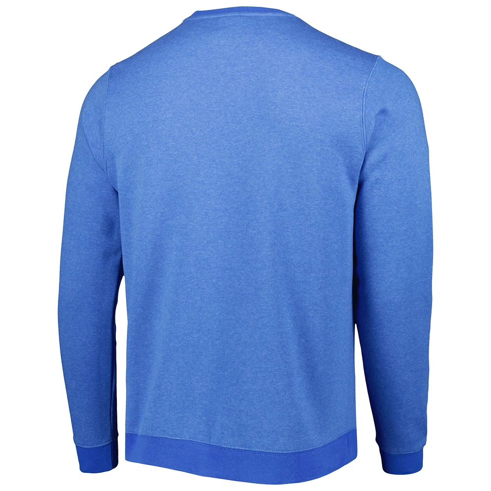 Men's Nike Blue UCLA Bruins Vault Stack Club Fleece Pullover Sweatshirt