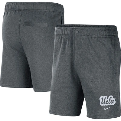 Men's Nike Gray UCLA Bruins Fleece Shorts