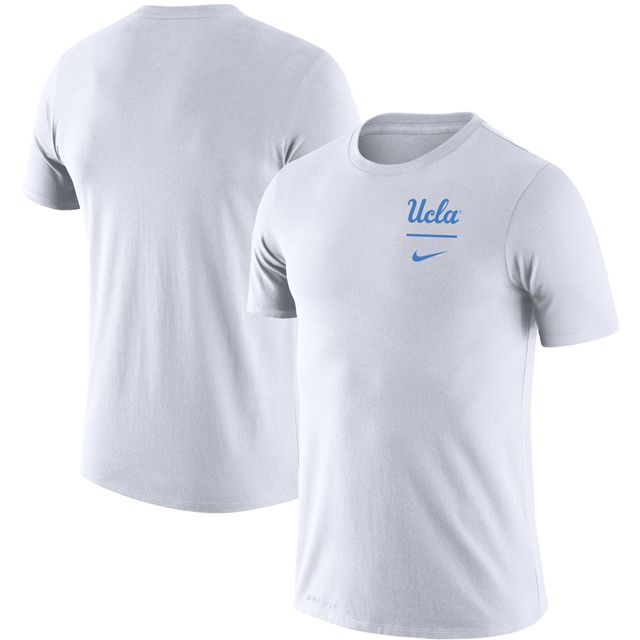 T-shirt de performance Nike UCLA Bruins Logo Stack Legend pour homme, blanc