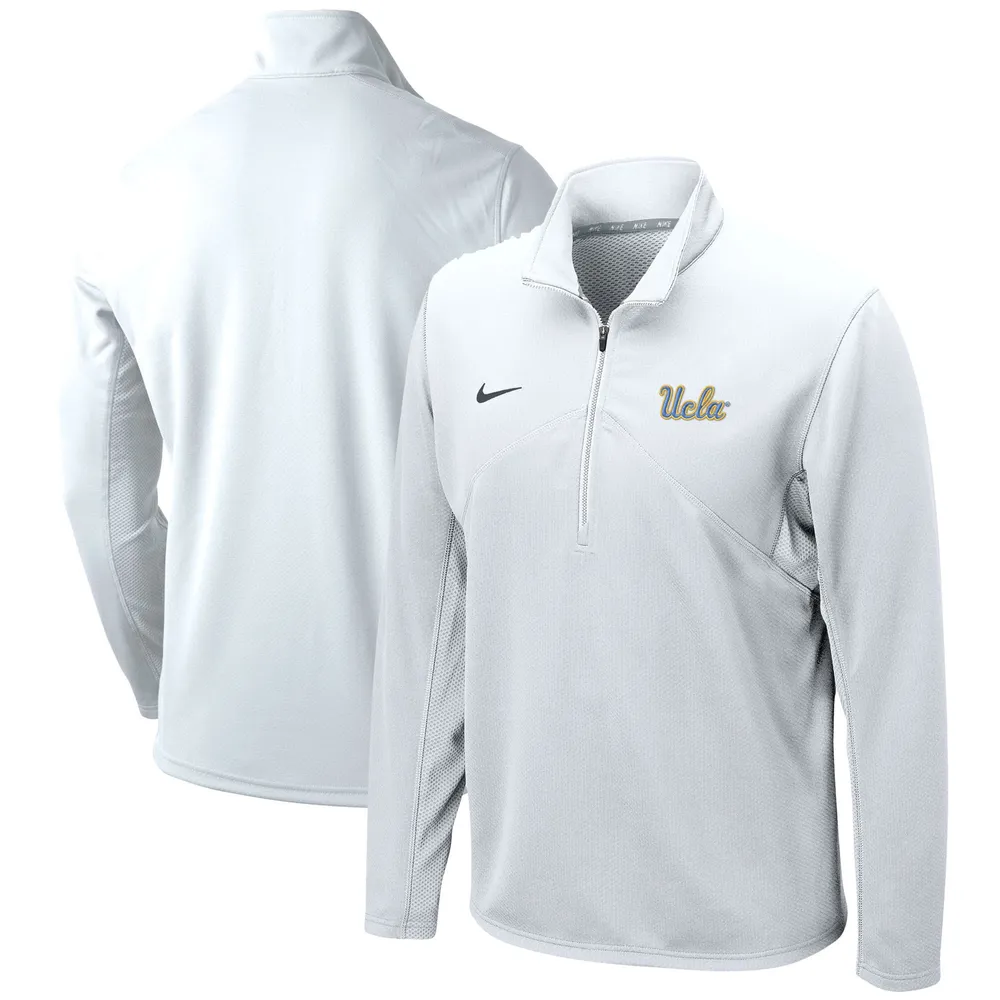 UCLA Bruins Nike Performance Training Quarter-Zip Jacket White | The Shops at Willow Bend