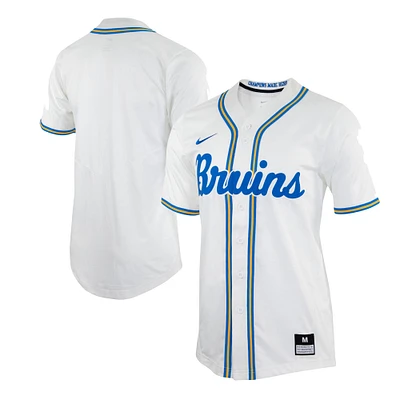 Maillot de baseball réplique Nike des Bruins l'UCLA pour hommes, blanc