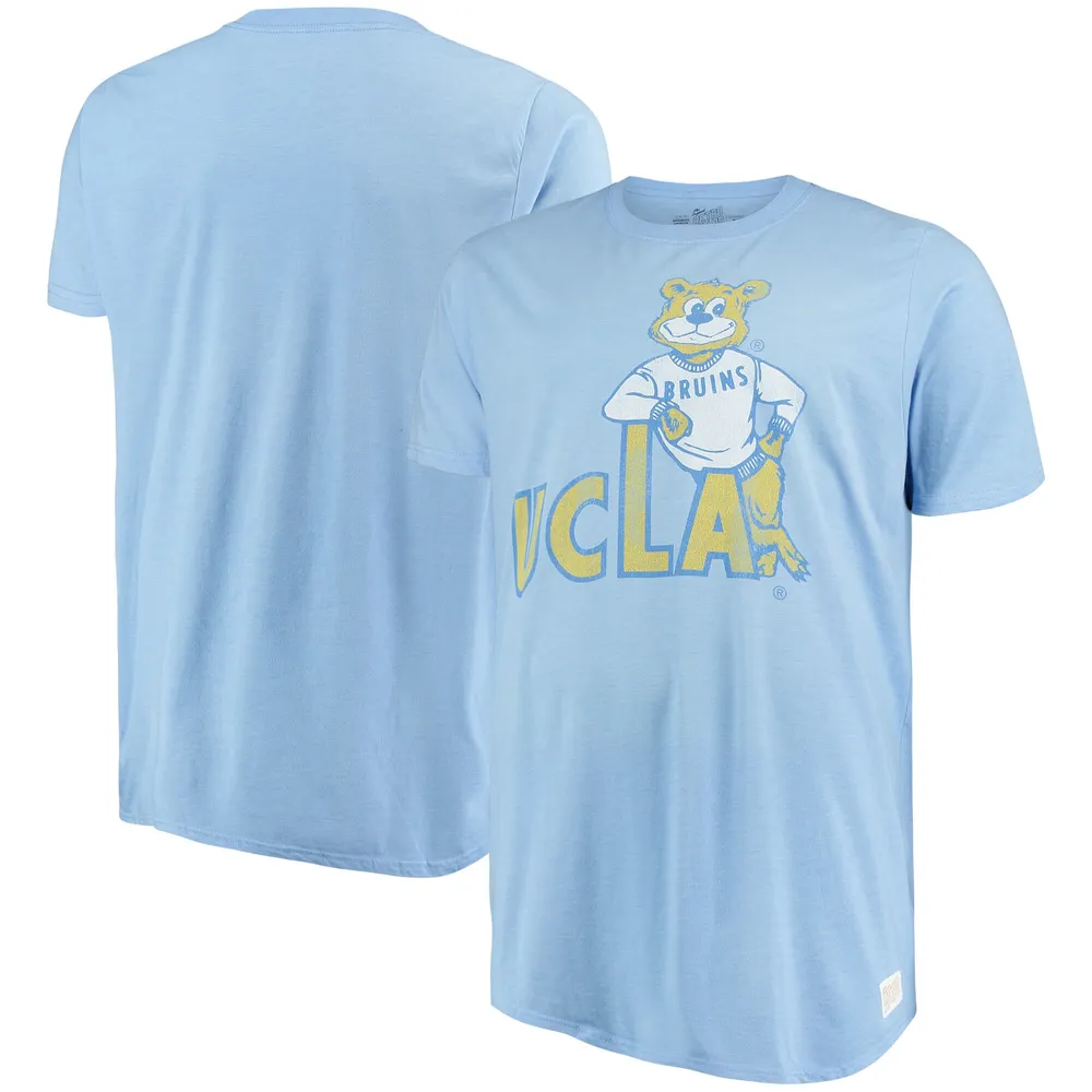 Men's Original Retro Brand Blue UCLA Bruins Vintage Tri-Blend T-Shirt