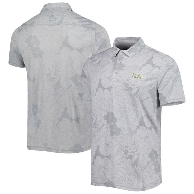 Polo Tommy Bahama Grey UCLA Bruins Miramar Blooms pour homme