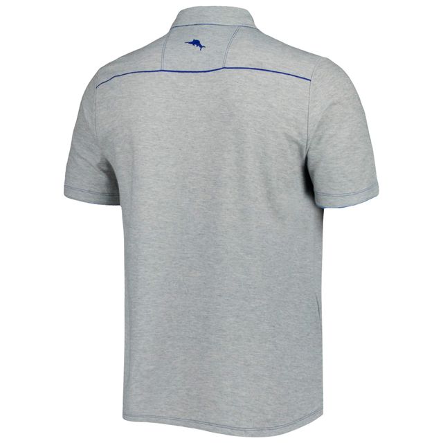 Polo Tommy Bahama gris chiné UCLA Bruins IslandZone Tailgater pour homme