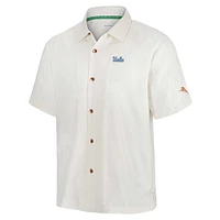 Men's Tommy Bahama White UCLA Bruins Coconut Matchup Camp Button-Up Shirt