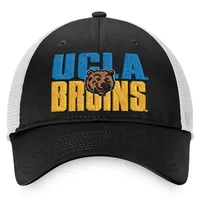 TOP UCLA NOIR WHIT NCAA TOP STOCKPILE TRUCKER HATMENSTR