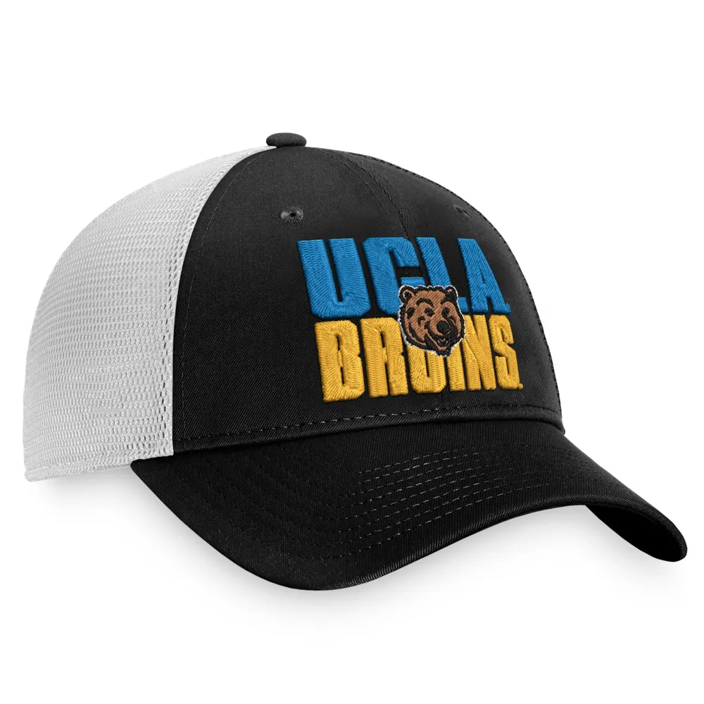 TOP UCLA NOIR WHIT NCAA TOP STOCKPILE TRUCKER HATMENSTR