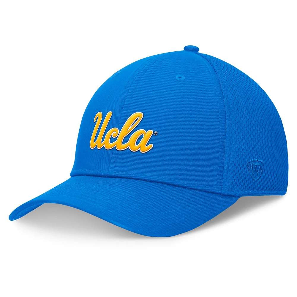 Casquette Top of the World bleue UCLA Bruins Spacer Flex pour hommes