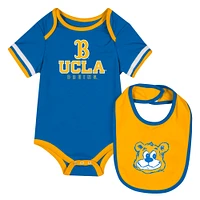 Newborn & Infant Colosseum  Blue UCLA Bruins Bodysuit Bib Set