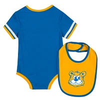 Newborn & Infant Colosseum  Blue UCLA Bruins Bodysuit Bib Set