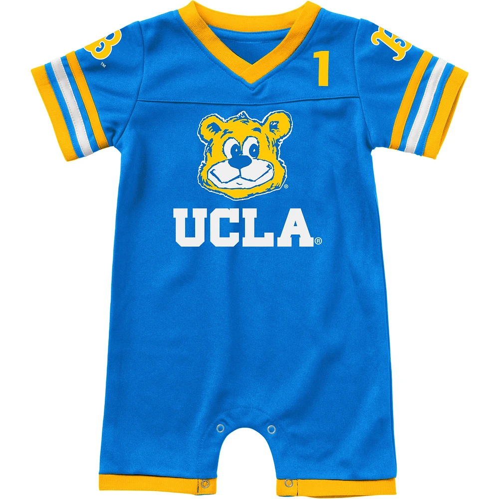 Barboteuse avec logo Colosseum bleu pour nouveau-né et nourrisson UCLA Bruins Bumpo Football