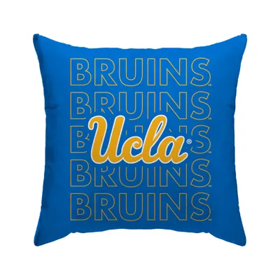 UCLA Bruins 18'' x 18'' Echo Wordmark Poly Span Décor Pillow