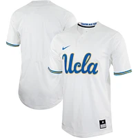 Maillot de softball unisexe Nike UCLA Bruins à deux boutons blanc