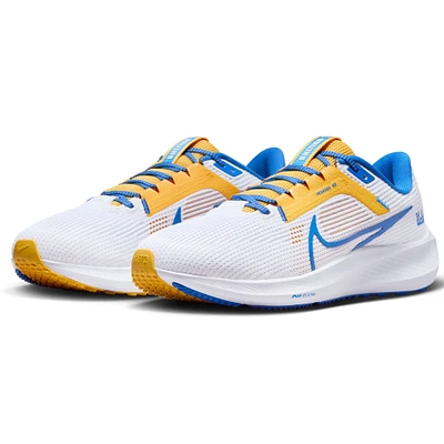 Unisex Nike  White UCLA Bruins Zoom Pegasus 40 Running Shoe