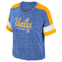 T-shirt à col rond et blocs de couleurs bleu Colosseum pour femme des Bruins l'UCLA
