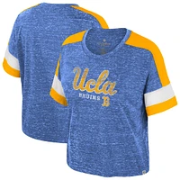 T-shirt à col rond et blocs de couleurs bleu Colosseum pour femme des Bruins l'UCLA