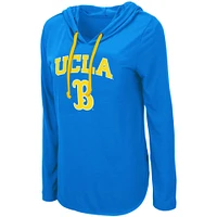 Colosseum Blue UCLA Bruins My Lover T-shirt à manches longues léger capuche pour femme