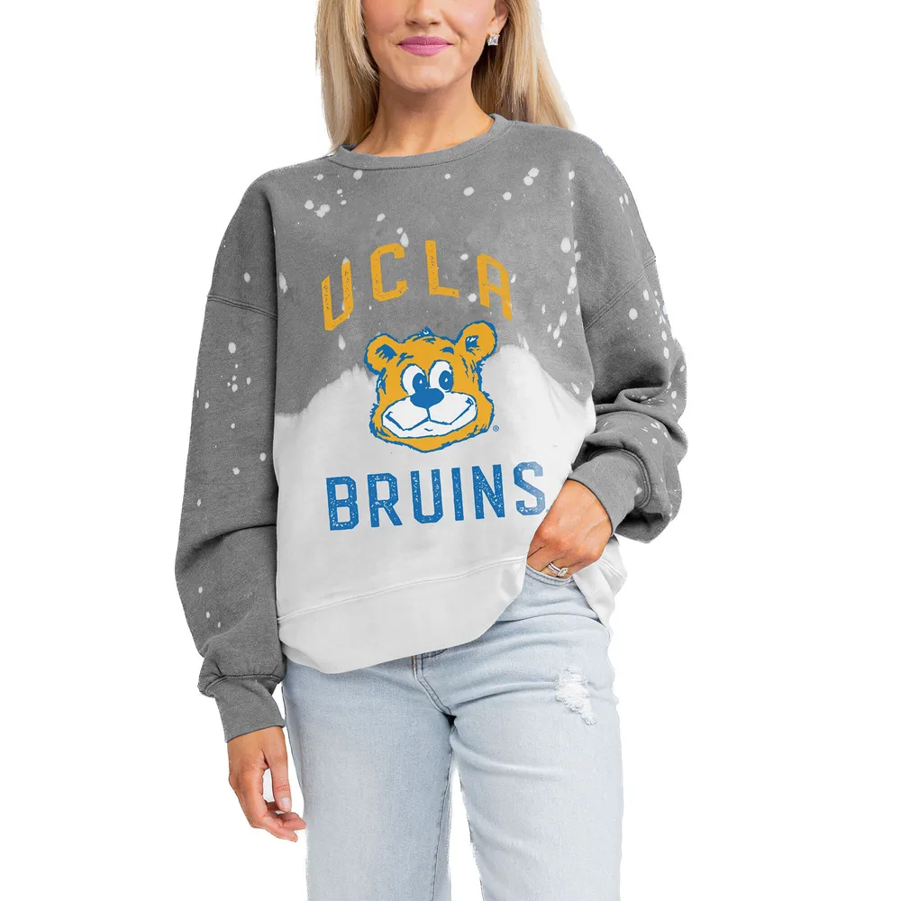 Lids UCLA Bruins Gameday Couture Women's Twice As Nice Faded Crewneck  Sweatshirt - Gray