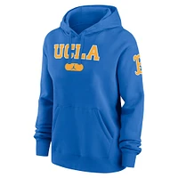 Sweat à capuche bleu Jordan Brand UCLA Bruins Phoenix pour femme