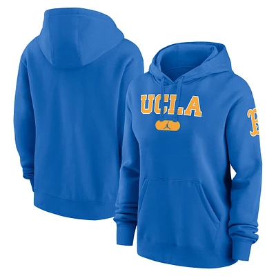 Sweat à capuche bleu Jordan Brand UCLA Bruins Phoenix pour femme
