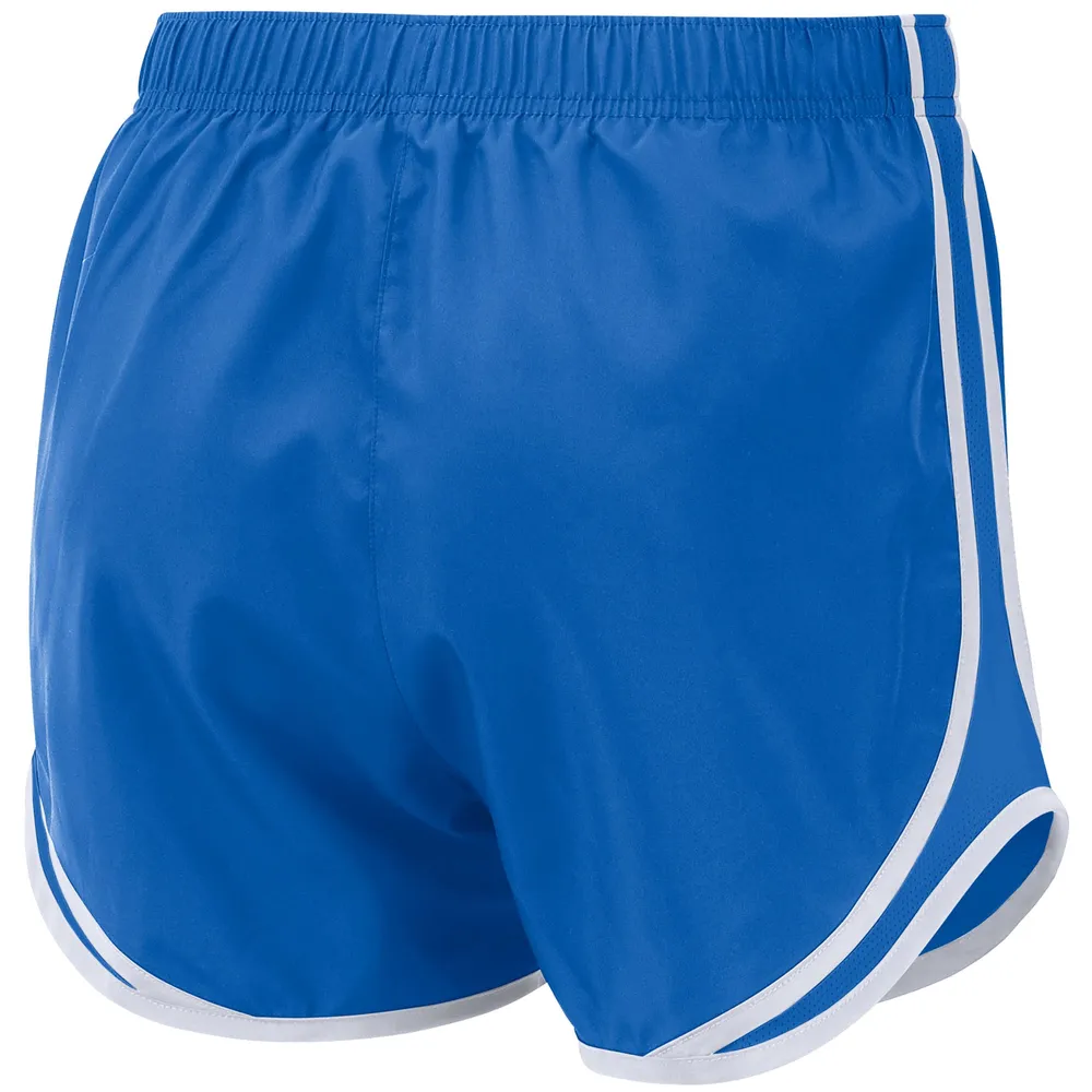 Short Nike UCLA Bruins Team Tempo Performance pour femme - Bleu