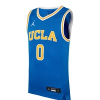 Maillot de basket-ball Jordan Brand #0 bleu UCLA Bruins Icon Replica pour jeune