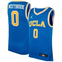 Maillot de basket-ball Jordan Brand #0 bleu UCLA Bruins Icon Replica pour jeune