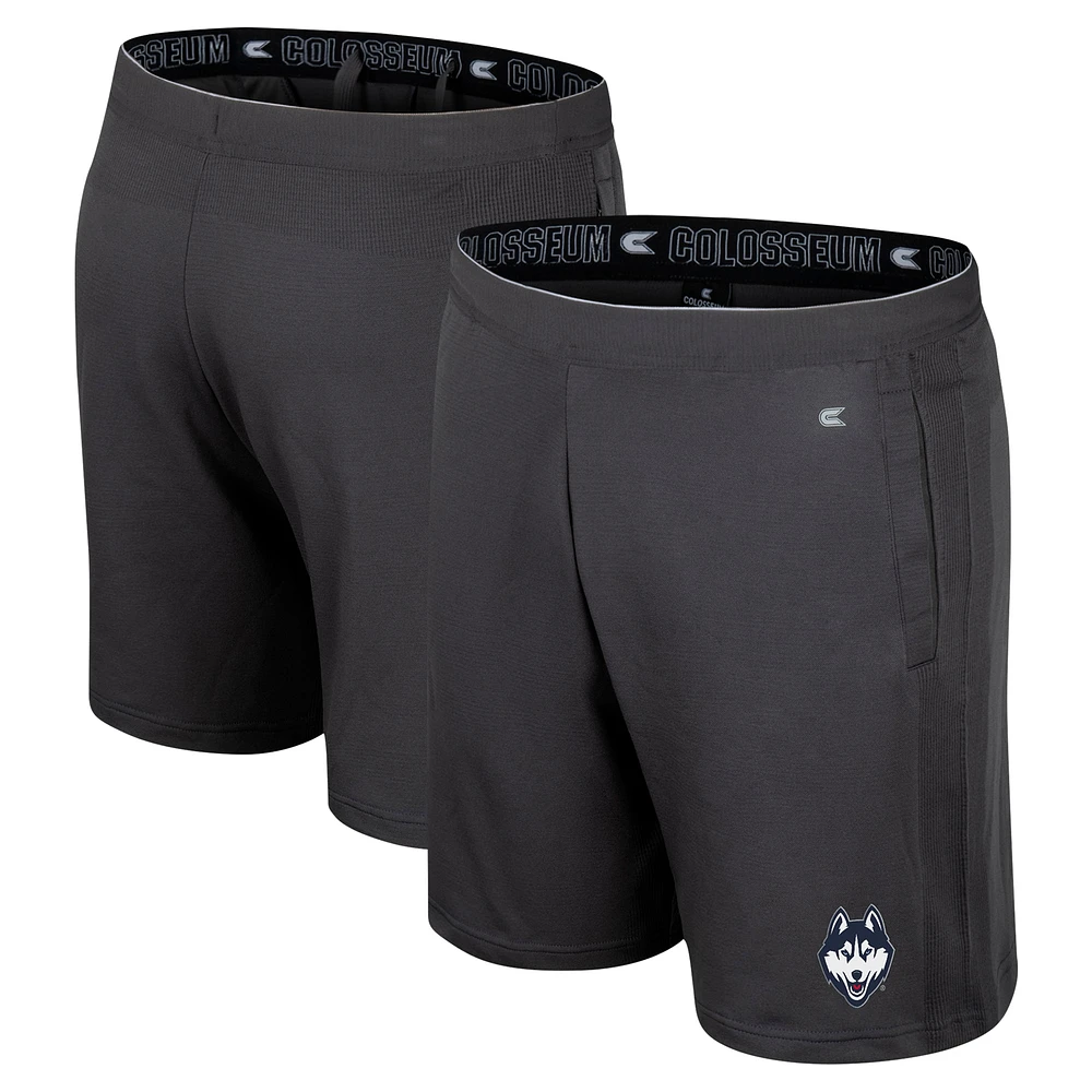 Short Forget Colosseum Anthracite pour homme des Huskies de l'UConn