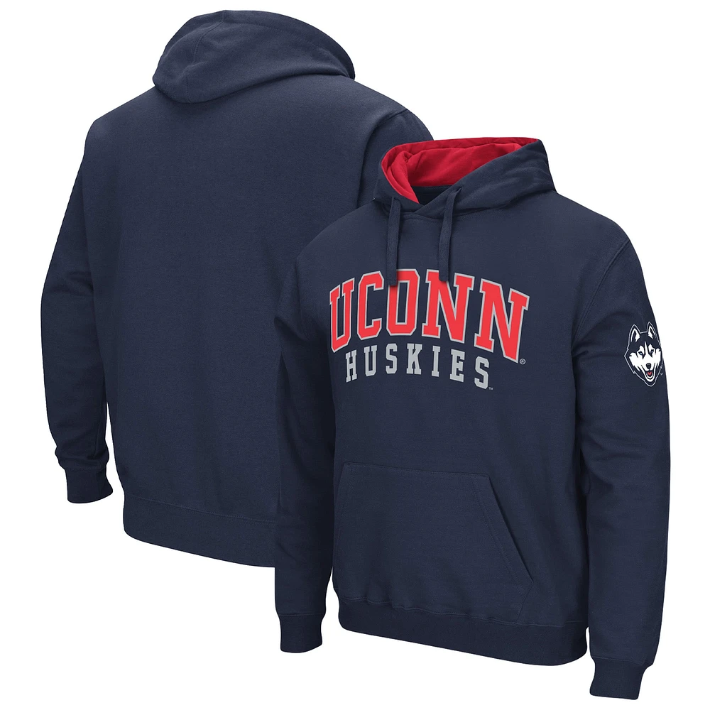 Sweat à capuche Colosseum Navy UConn Huskies pour homme