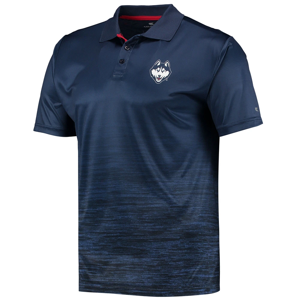 Men's Colosseum Navy UConn Huskies Marshall Polo