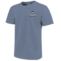 T-shirt à carreaux bleu marine pour homme UConn Huskies, champion national de basketball féminin NCAA 2025, couleurs confort