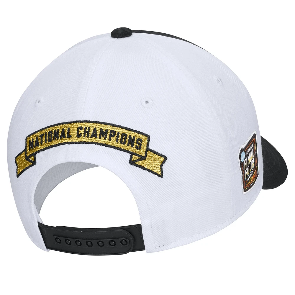 Casquette réglable Nike Black UConn Huskies 2024 NCAA pour hommes Champions nationaux de basket-ball Locker Room Classic 99