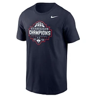 Men's Nike  Navy UConn Huskies 2024 NCAA Basketball National Champions T-Shirt